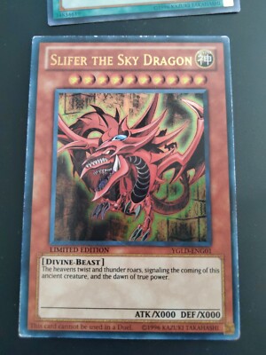 Yu-Gi-Oh! TCG Slifer the Sky Dragon Worldwide Limited Edition Promos GBI-001...-image