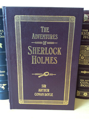 The Adventures of Sherlock Holmes by Sir Arthur Conan Doyle, leatherbound-image