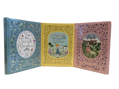 ❤️Childrens Classic Book Set ANNE OF GREEN GABLES, THE SECRET GARDEN, HEIDI new-image