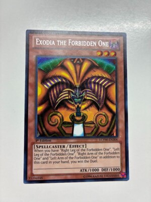 USA Seller Yugioh Exodia The Forbidden One LCYW-EN306 Secret Rare 1st Ed NM-image