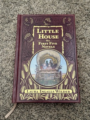 Little House The First Five Novels Laura Ingalls Wilder Leather Bound Gilded-image