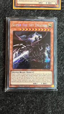 SLIFER THE SKY DRAGON SECRET PRISMATIC RARE TN19-EN008 YuGiOh NM-image