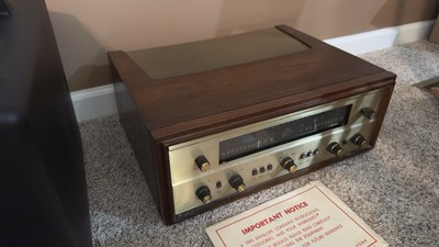 Fisher 800B Tube Receiver - Unbelievable  Original Owner 63 Years &Dealer Sign-image
