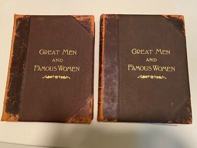 great men and famous women 1894 vol 1 & vol 4 A series of pen & pencil sketches-image
