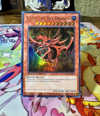Slifer the Sky Dragon (25th Anniversary Edition) LC01-EN002 Legendary...-image