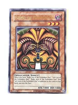 Yugioh  Exodia The Forbidden One RP01-EN021 Ultra Rare Retro Pack 1 2024 Reprint-image