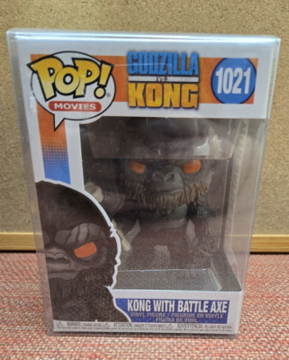 Funko Pop! King Kong w/ Battle Axe #1021 Godzilla vs. Kong, Monsterverse, Movies-image