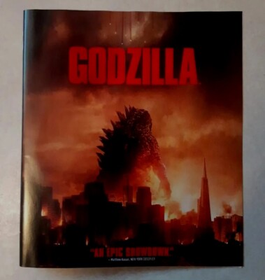 Godzilla (Blu-Ray, Warner Bros) Aaron Taylor-Johnson Elizabeth Olsen Epic Sci-Fi-image