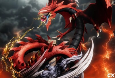 CX Studio Duel Yu-Gi-Oh​ Slifer the Sky Dragon Resin Statue Pre-order H60cm Hot-image