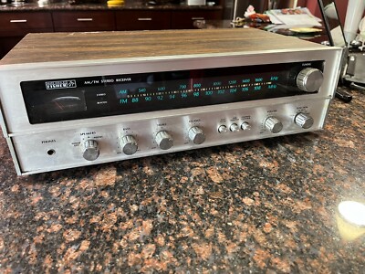 VTG Fisher Stereo Receiver Model 143-92513800 Tested  Working   See Description-image