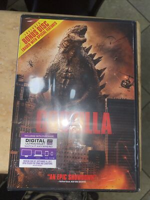 Godzilla (2-Disc Special Edition) (DVD+UltraViolet) (2014), New DVDs-image