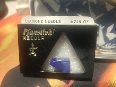 PFANSTIEHL Diamond Phonograph Needle, 746-D7, SANYO, FISHER ST-37D, New-image