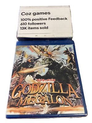 Godzilla vs. Megalon 1973 Blu-Ray English Japanese Region A BRAND NEW & SEALED-image
