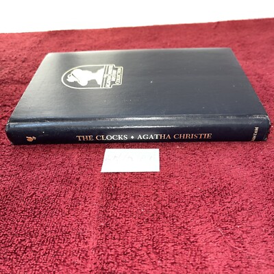 Vintage Leather Bound Agatha Christie/ The Clocks-image