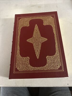 1980 BOCCACCIO THE DECAMERON EASTON PRESS GILT LEATHER ILLUSTRATED Collector's-image