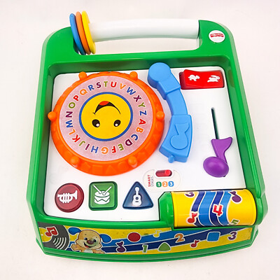 Fisher Price Laugh & Learn Remix Record Player Learning Musical Baby Toy-image