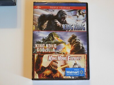King Kong, King Kong vs Godzilla, King Kong Escapes - THREE films - DVD - NEW-image