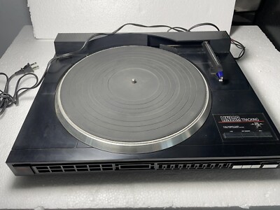 VINTAGE FISHER MT-730 LINEAR TRACKING TURNTABLE FOR PARTS OR REPAIR-image