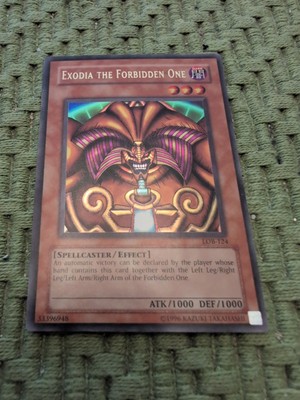 Exodia the Forbidden One LOB-124 The Legend of Blue Eyes White Dragon-Unlimited-image