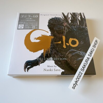 GODZILLA MINUS ONE Original Soundtrack 2CD Limited Deluxe Edition OST 1BT-image