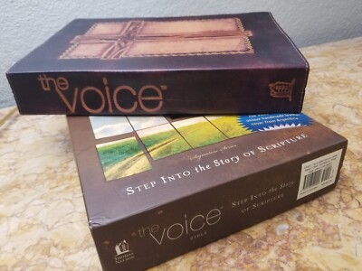 Signature Series The Voice Bible Handcrafted Genuine Leather NEW IN BOX L@@K🌟-image