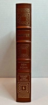 Jupiter Ben Bova Easton Press Signed First Edition w/COA Leather Bound Gilded-image