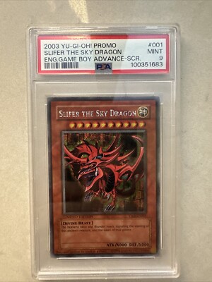 Yugioh! Slifer the Sky Dragon YMA-EN001 Secret Rare Limited Edition PSA 9 MINT-image