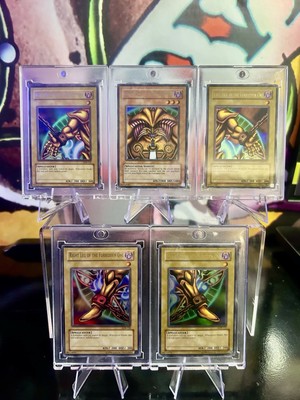 Exodia The Forbidden One Ultra Rare Lob Complete Set Of 5 Unlimited-image