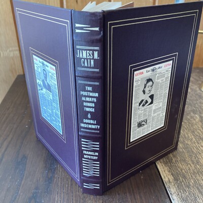 UNREAD ~ Franklin Library The Postman Always Rings Twice & Double Indemnity-image