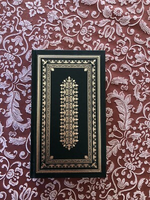 CANTERBURY TALES by Geoffery Chaucer Franklin Library 1/4 Leather Bound HC 1981-image