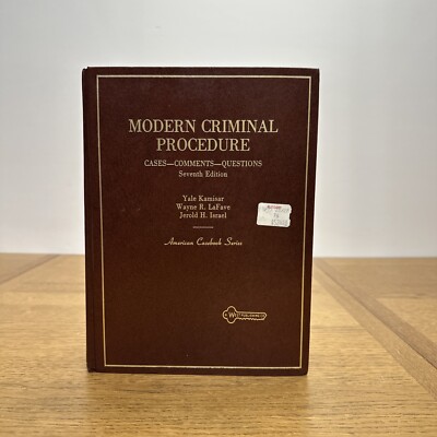 Modern Criminal Procedure Cases Comments Questions By Kamisar ( Seventh Edition)-image