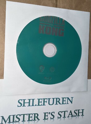 GODZILLA VS KONG USED BLU-RAY (NO CASE)-image