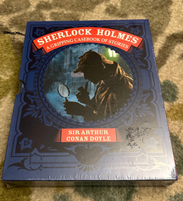 Sherlock Holmes: A Gripping Casebook of Stories (Hardcover Slipcase) New, Sealed-image