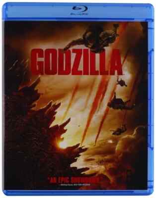 GODZILLA (BLU-RAY + DVD) VG DISCS + CVR ART - NO CASE-image