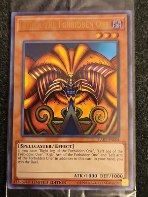 Yugioh SEALED Exodia the Forbidden One LART-EN004 Ultra Rare Limited Edition!!-image