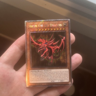 Slifer the Sky Dragon (Quarter Century Secret Rare) RA04-EN117  1st Edition-image
