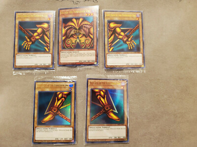 Yu-Gi-Oh! Exodia the Forbidden One LART Lost Arts Promos Full Set Sealed - Mint-image