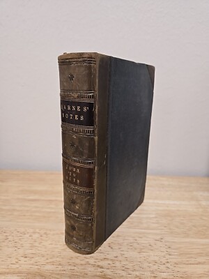 Vintage Leather Bound Book: Notes On The New Testament By Albert Barnes-image