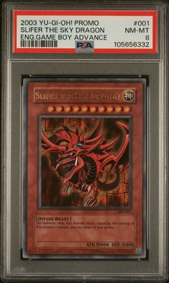 YuGiOh GRADED 2003 Slifer the Sky Dragon UTR NM-MT 8 PSA-image