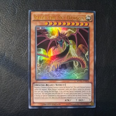 MVP1-ENSV6 Slifer The Sky Dragon Ultra Rare Limited Edition NM Yugioh Card-image