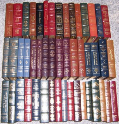 Easton Press LIBRARY OF THE U. S. PRESIDENTS Series in 48 volumes-image