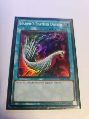 Harpie's Feather Duster EGS1-EN022 Egyptian God Deck: Slifer the Sky Dragon...-image