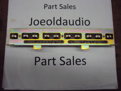 Fisher 203 Original AM/FM Dial Scale Lamp Holder Board. Parting Out 203 Receiver-image