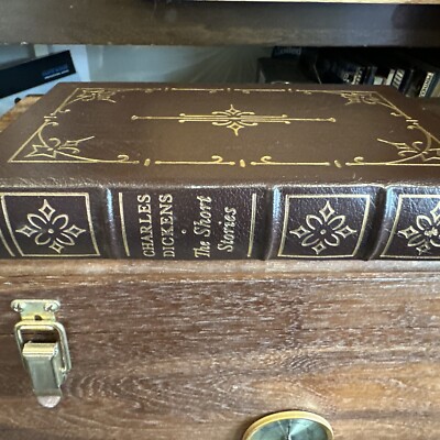 The Short Stories of Charles Dickens 100 Greatest books Series Easton Press Gold-image