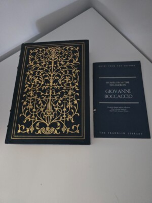 Franklin Library Giovanni Boccaccio STORIES FROM THE DECAMERON Ltd Edition 1977-image