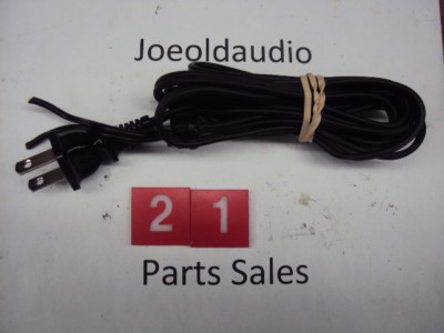 Fisher MT-6115 Turntable AC Line Cord. Tested. Parting Out Entire MT-6115.-image
