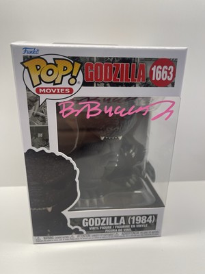 Funko PoP Godzilla (1984) #1663 Signed By Brian Buccellato SWAU AUTHENTICATED-image