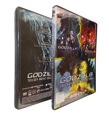 Anime DVD Godzilla Trilogy Movie Collection English Dubbed Dual Audio~All Region-image