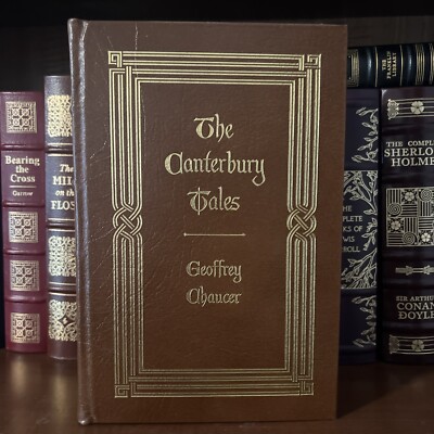 Easton Press The Canterbury Tales by Geoffrey Chaucer 100 Greatest Series -image