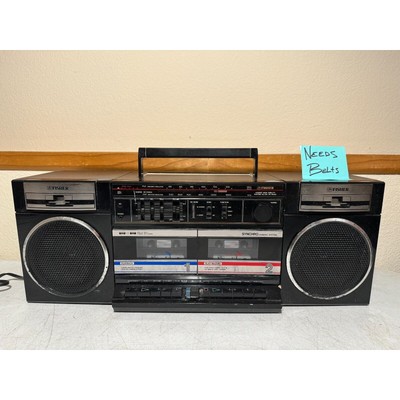 Fisher PH-W402 Boombox HiFi Stereo Portable Vintage Audio AM/FM Tuner Radio-image